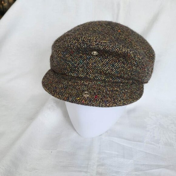 Trinity Tweed Flat Cap by Muckross House - Picture 3 of 8